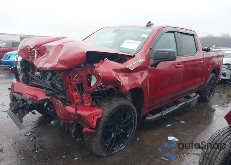 2021 Chevrolet Silverado 1500 4Wd Short Bed Rst z USA, uszkodzony, nr VIN 3GCUYEED9MG382520